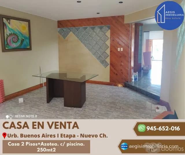 Vendo Casa en la Primera Etapa de Buenos Aires Nuevo Chimbote - 2
