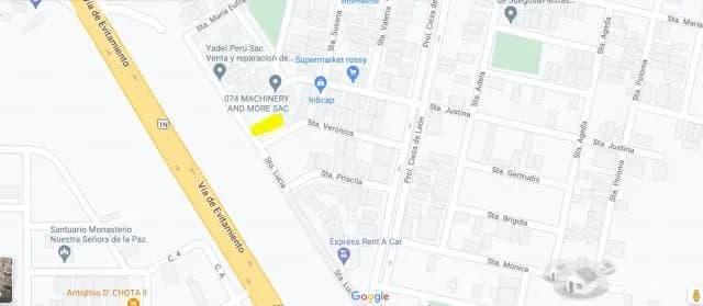 Vendo Terreno En Urb La Purisima Chiclayo - 1