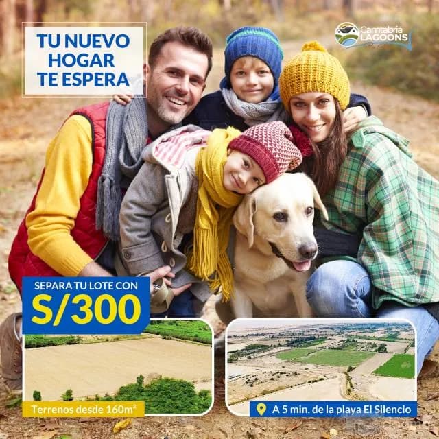 Venta Lote Proyecto Camtabria Lagoons Chincha Alta - 1