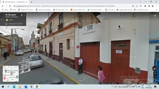 Vendo Inmueble como terreno en Chiclayo - 1