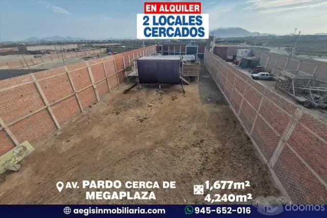 Alquiler 2 Locales Cercados Av. Pardo - 1