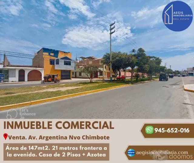 Casa/Local 2 Pisos En Av Argentina - 2