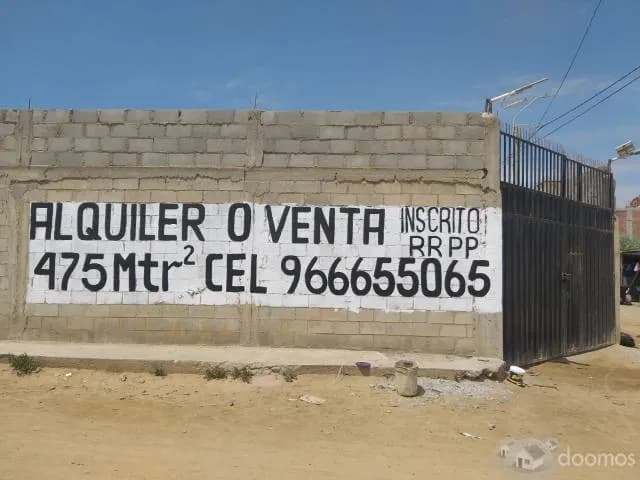 MANCORA Almacén 475mt2 Esquina Inscrito RRPP - 1