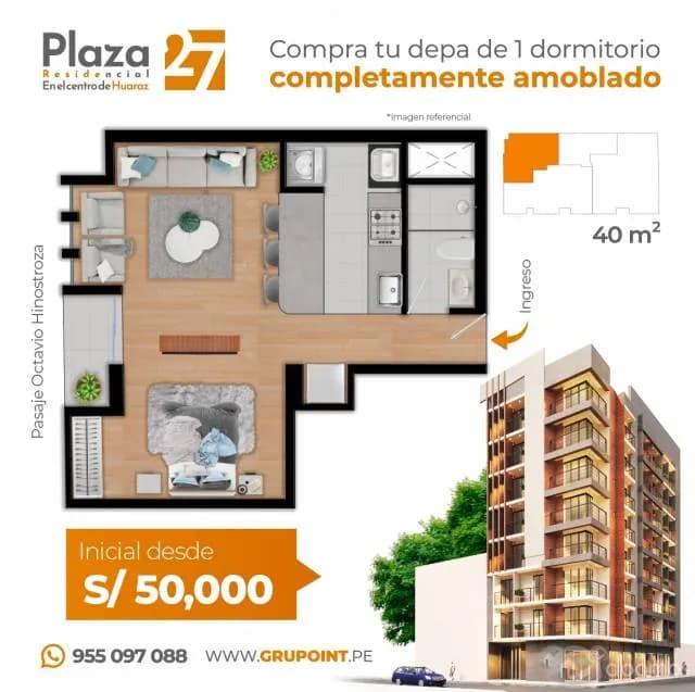 VENTA DE DEPARTAMENTOS EN HUARAZ - 2