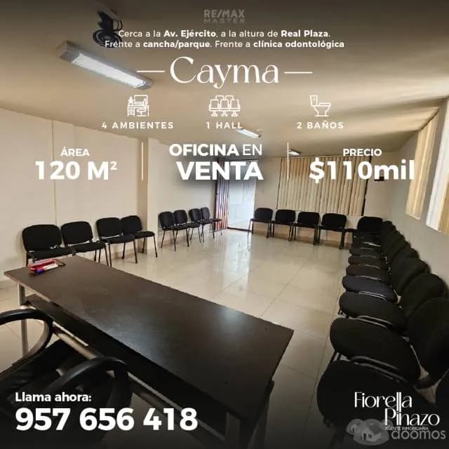 AMPLIA OFICINA CERCA A LA AV. EJÉRCITO EN VENTA - 1