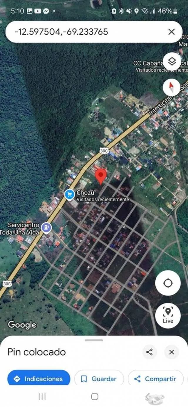 VENTA TERRENO INTEROCEANICA SUR KM7 1000MTS  - PUERTO MALDONADO - 2