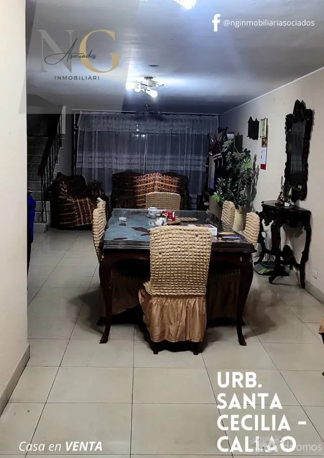 OPORTUNIDAD UNICA - VENTA CASA COMPLETA URB. SANTA CECILIA - CALLAO - 2