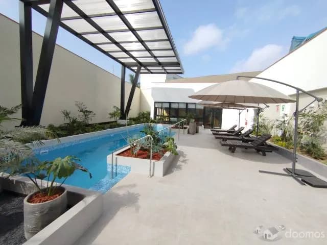 Alquiler de Departamento de Estreno Frente al Jockey Playa - Edificio Simplicity, Av. Manuel Olguin 485, Surco, Perú. - 1