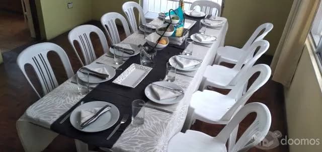 ALQUILER DE SILLAS, MESAS, MESAS DECORADAS, MENAJERIA (PLATOS VASOS UTENSILIOS MANTELES) Y PARRILLA PARA TODO TIPO DE EVENTOS SERVICIOS JEM - CALLAO - 2