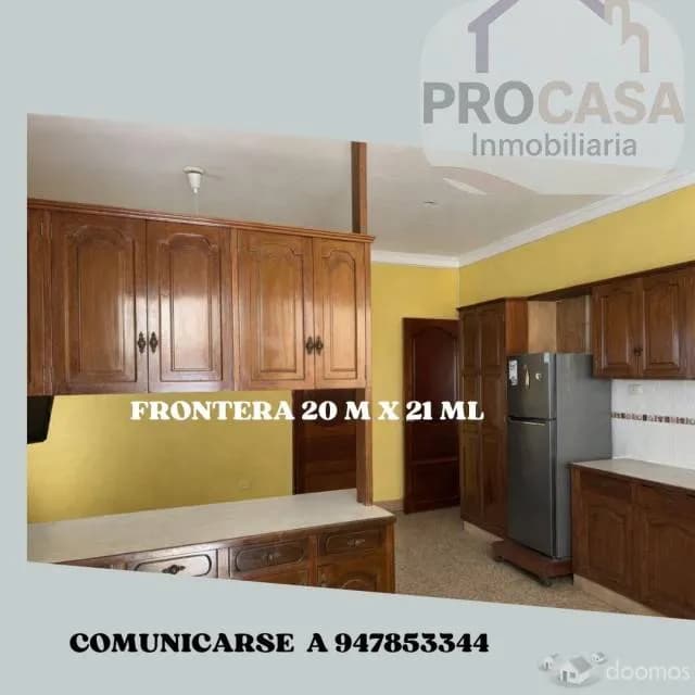 VENDO CASA COMO TERRENO – URB. LA MERCED III ETAPA - 2