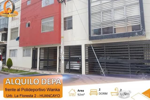 ALQUILO DEPA AMOBLADO FRENTE AL POLIDEPORTIVO, HUANCAYO - 1