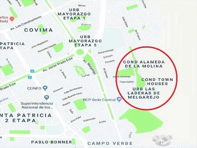 Alquiler Condominio ALAMEDA de LA MOLINA - Departamento de 3 dorm + 1 cochera + Área común - 2