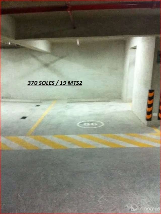 ESTACIONAMIENTO - COCHERA - PARQUEADERO EN MIRAFLORES  - AV PARDO - 1