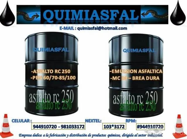 asfaltos rc-250 liquido rpm:#944910720 BUEN PRECIO - 1