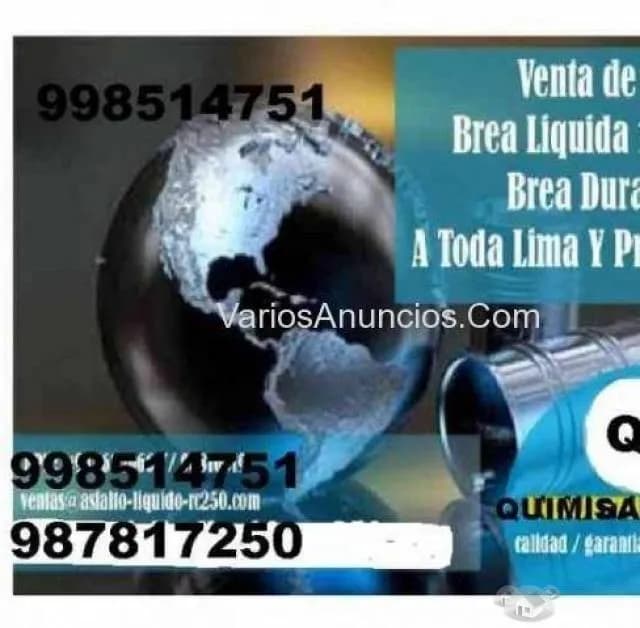 VENTA DE ASFALTO RC-250 - 1