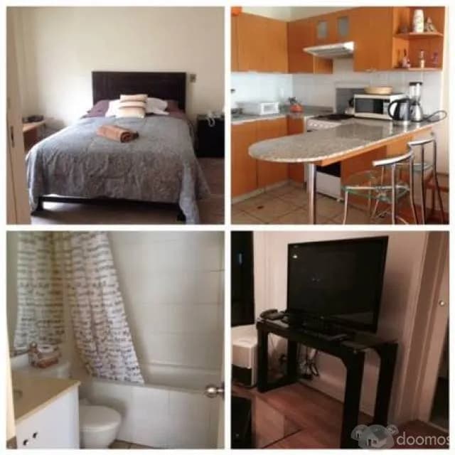 Arriendo departamento en Miraflores, amueblado,wifi,cable, por días y semanas. Ofertas por mes! - 2