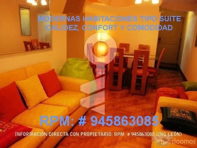 HABITACIONES EN ALQUILER (VIGENCIA  01 OCTUBRE  AL  31 DICIEMBRE DEL 2016 - 1