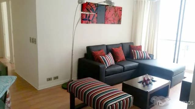 LINDO DEPARTAMENTO 3 DORM AMOBLADO TEMPORAL CON CLUB HOUSE - MIRAFLORES - 1