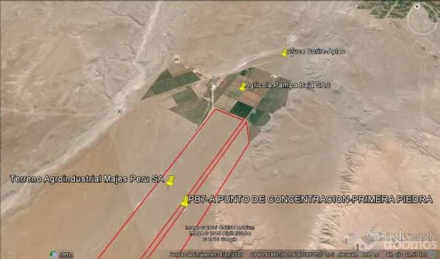 SE VENDE TERRENO AGROINDUSTRIAL PAMPAS BAJAS MAJES AMPSA. 4.5 HECTAREAS - 2