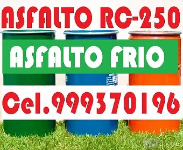 Servicio de asfaltado slurry seal movimiento de tierra asfalto rc - 1