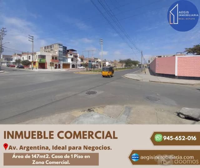 VENDO CASA EN AVENIDA ARGENTINA-NUEVO CHIMBOTE - 1