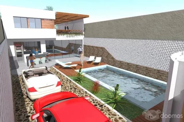 VENDO CASA DE PLAYA EN TORTUGAS CON PISCINA - 1