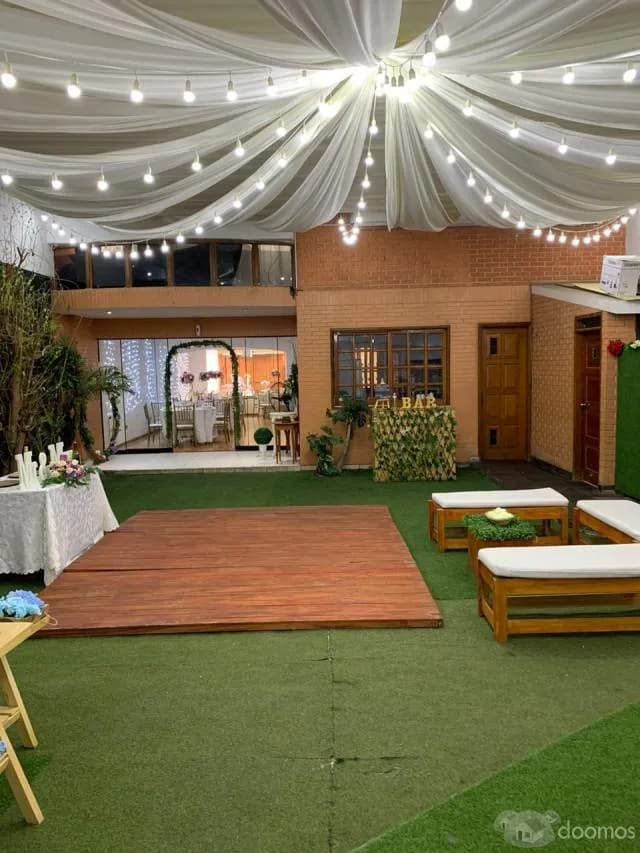 Alquilo Residencia con Jardín - 1