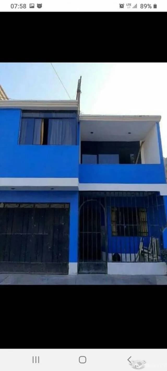 Vendo Casa Dos Pisos 90m2 + Patio de 60 m2 aprox. San juan de Lurigancho - 1