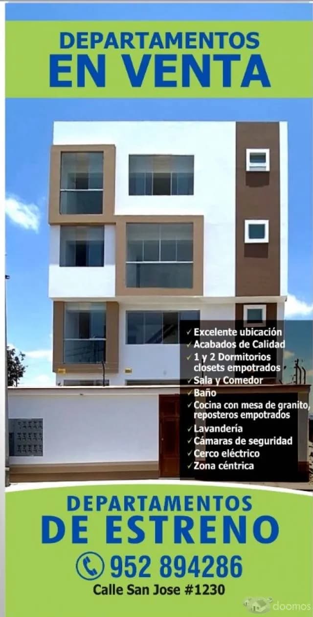 Departamentos en estreno en venta desde S/160,000 - 1