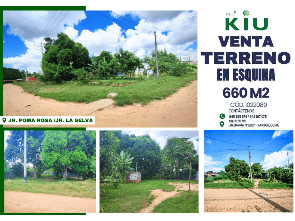 i022080 Venta terreno - Yarinacocha - 1