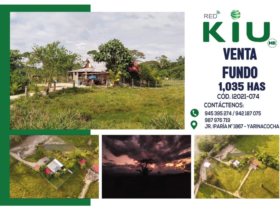 I021074 VENTA FUNDO 1035 has - CODO DE POZUZO - 1