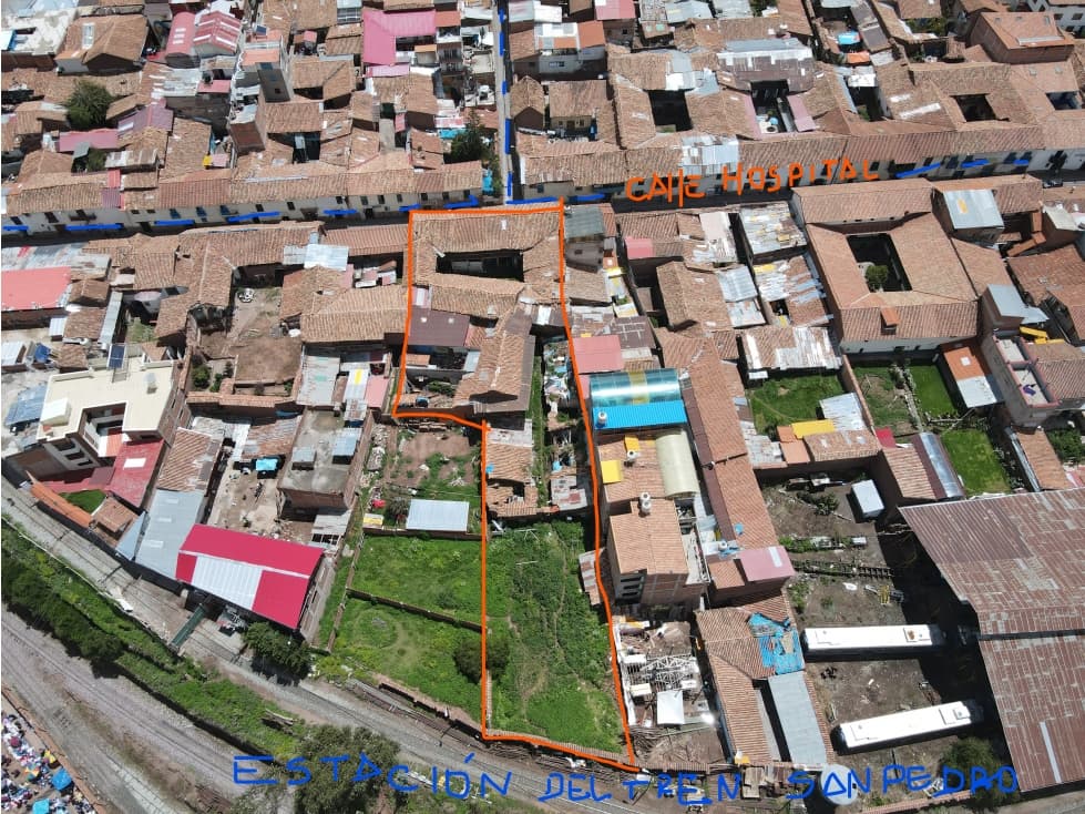 VENDO CASONA / TERRENO 1,850 M2 CERCADO CUSCO PERÚ - 1