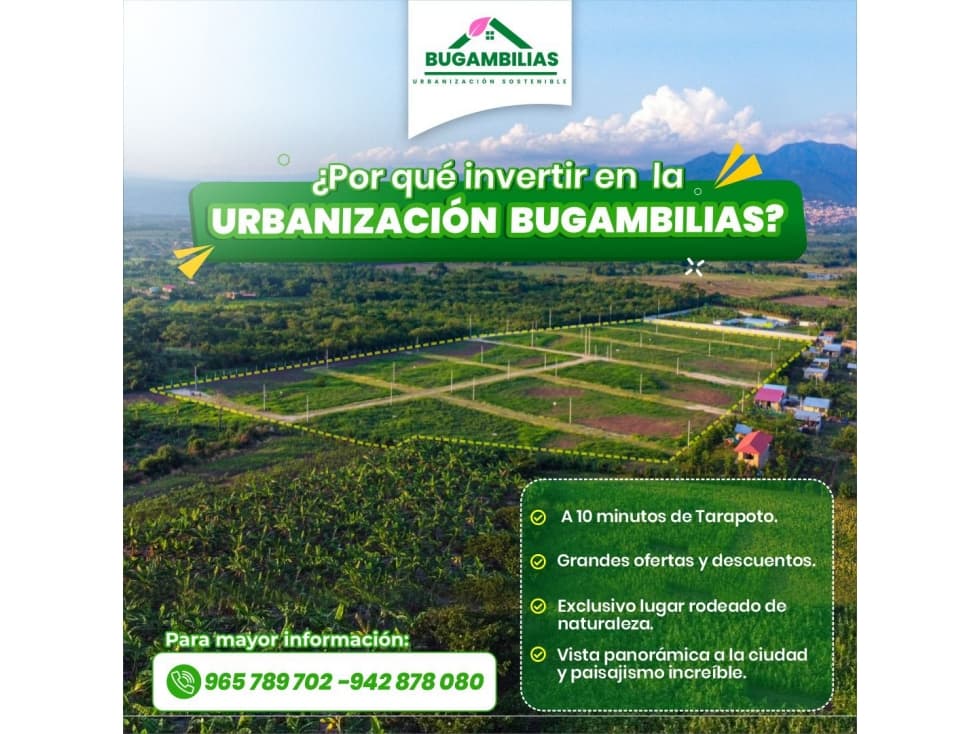 Lotes de Terreno en Venta - Tarapoto - 2