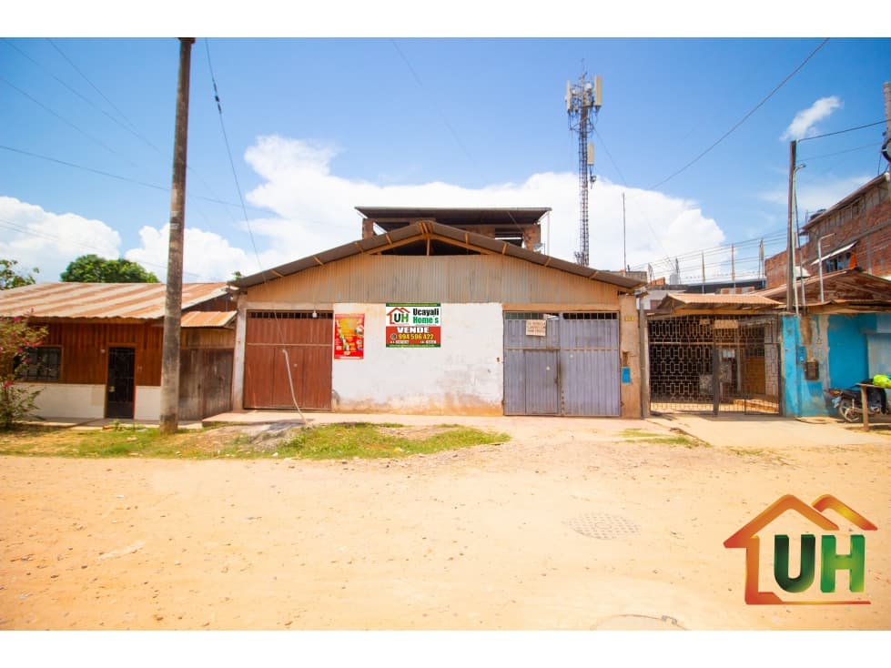 00491 - VENTA CASA PUCALLPA - EXCELENTE UBICACIÓN - AC 510 M2. - 1
