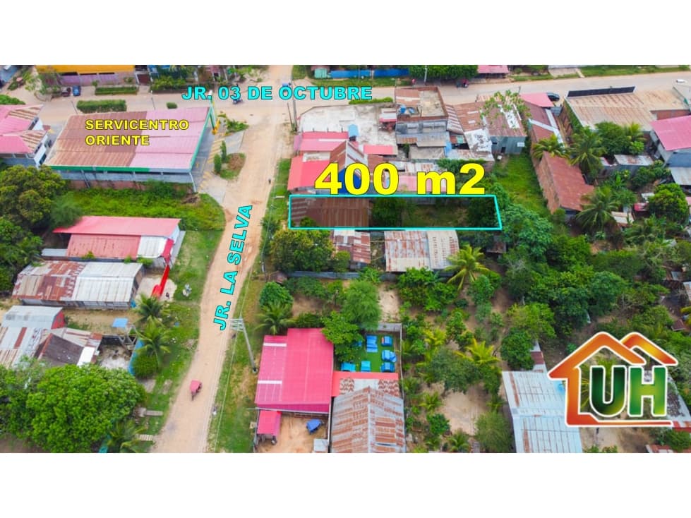 00633-VENTA TERRENO URBANO YARINACOCHA -EXCELENTE UBICACION-A.T 400 M2 - 1