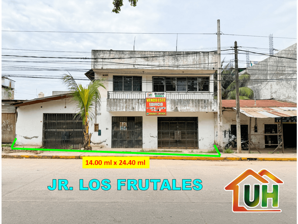 00704-VENDO EDIFICIO - CERCA A C.C. REAL PLAZA - A.C 531 M2 - 1