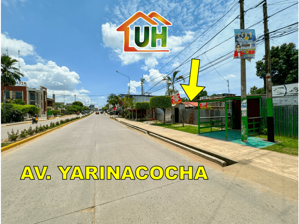 00665 - VENDO TERRENO COMERCIAL EN AV. YARINACOCHA - A.T 236 M2 - 2