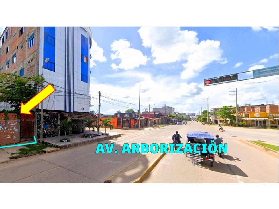 00438 - VENTA TERRENO COMERCIAL YARINACOCHA - A.T 285m2 - 2