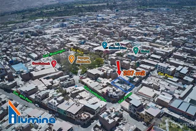 TU PROYECTO A UNA CUADRA DEL PARQUE LA ALAMEDA, MOQUEGUA - 1