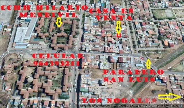 VENTA DE UNA CASA DE TRES PISOS MATERIAL NOBLE EN RESIDENCIAL LAS BEGONIAS, CON TITULO DE PROPIEDAD, FINANCIABLE - 2