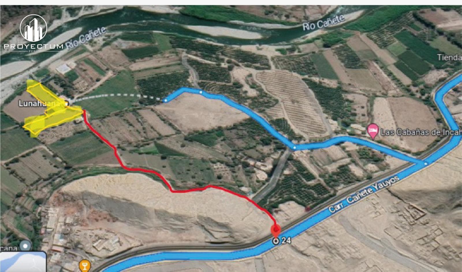 Terreno en venta Lunahuana - 1