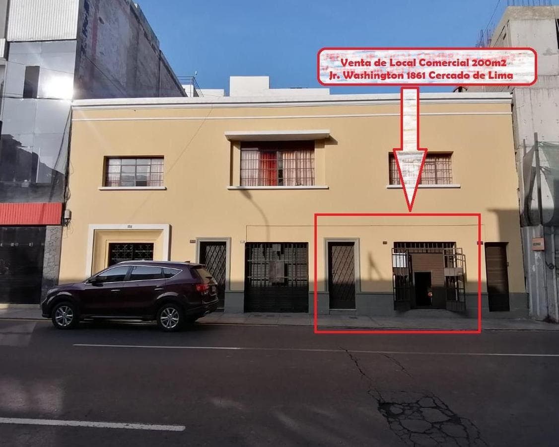 LOCAL COMERCIAL EN VENTA 220M2 FRENTE A LA ONPE CENTRO DE LIMA - 2