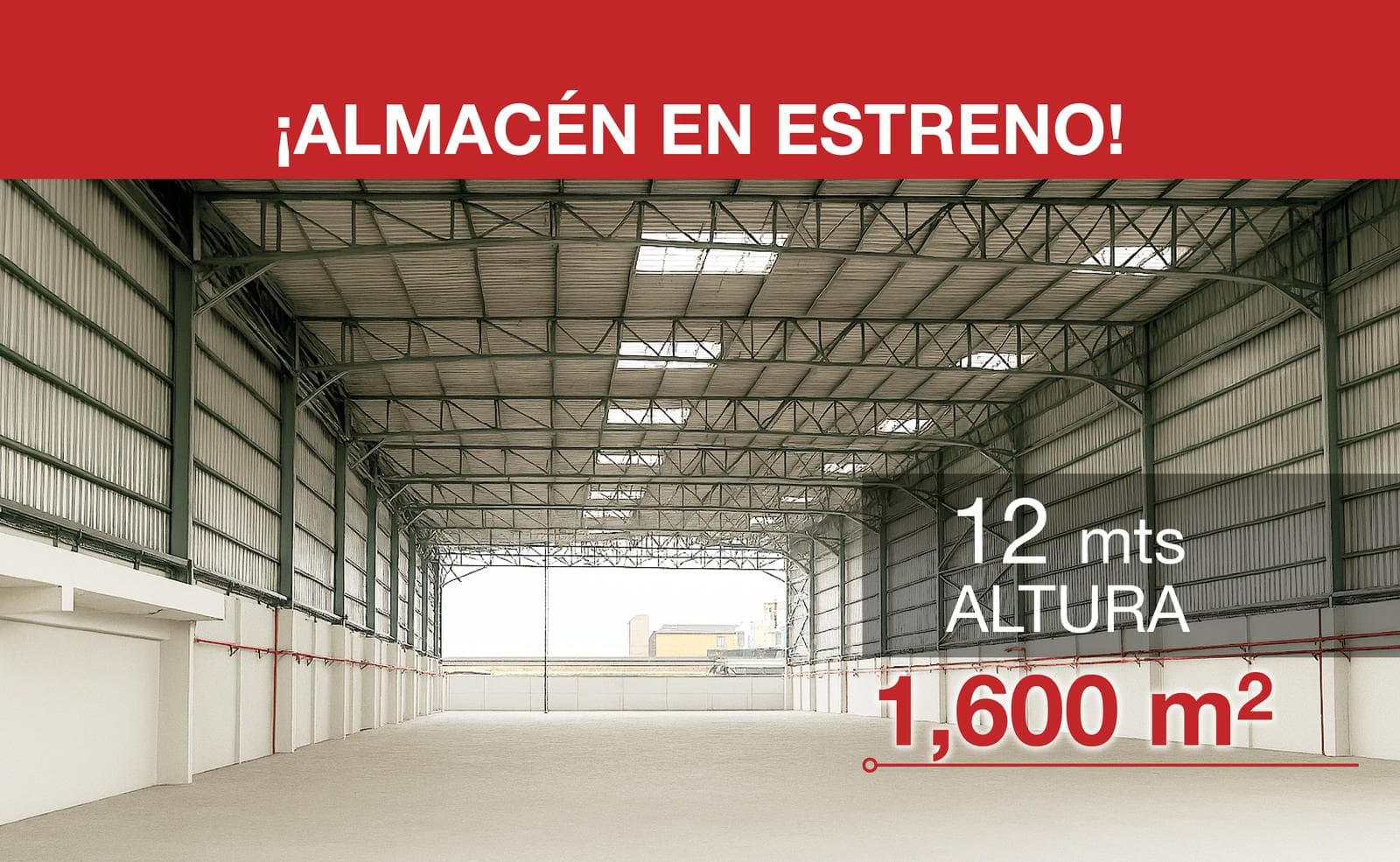 Almacen Industrial en alquiler -desde 1600 m2- Santa Anita - 1