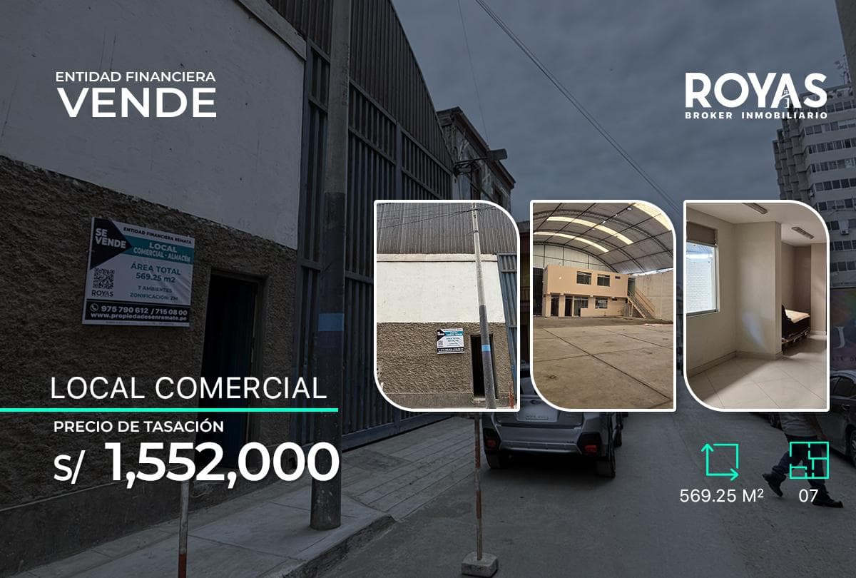 Llego Tu Gran Oportunidad - Entidad Financiera REMATA - Local Comercial- Callao - 1238 - 1