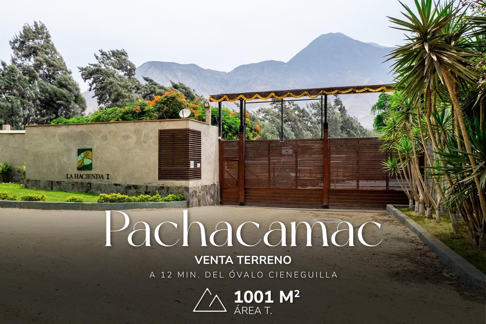 TERRENO CONDOMINIO LA HACIENDA I PACHACAMAC - 1