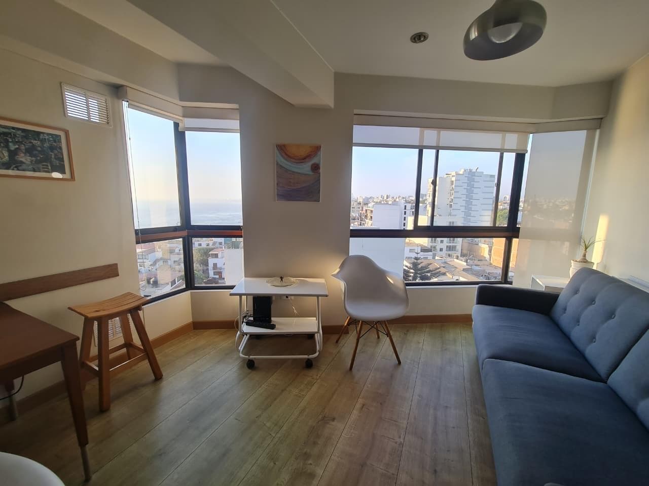 SE ALQUILA DEPARTAMENTO AMOBLADO VISTA AL MAR EN ZONA LIMITE CON BARRANCO - 2