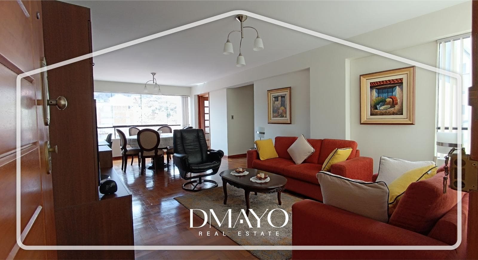 Departamento amoblado de 90 m2 en Residencial Huancaro de 3 Dormitorios 01 cochera - 2