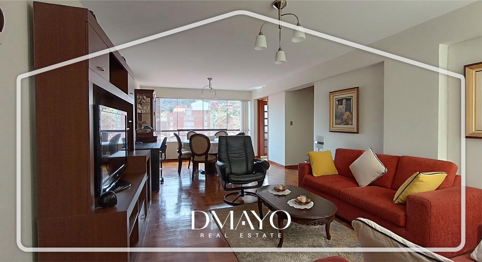 Departamento amoblado de 90 m2 en Residencial Huancaro de 3 Dormitorios 01 cochera - 1