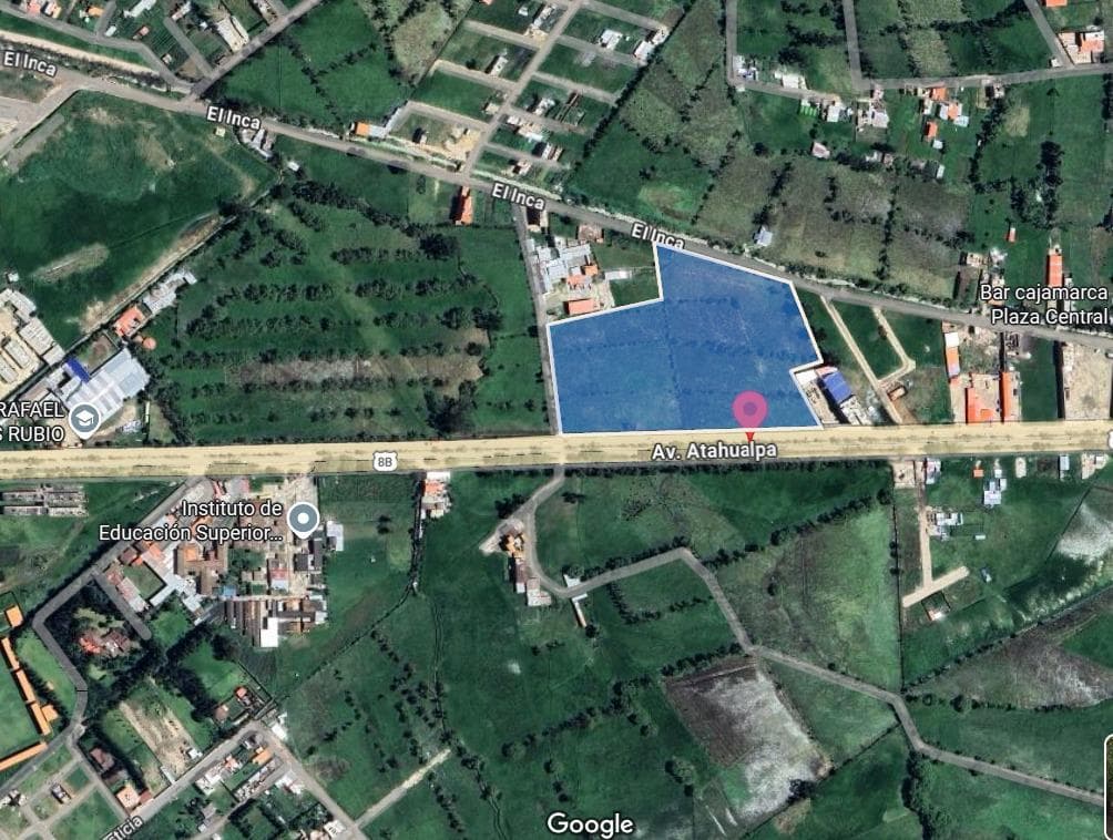 Terreno de 4.4ha en Av Atahualpa - 1