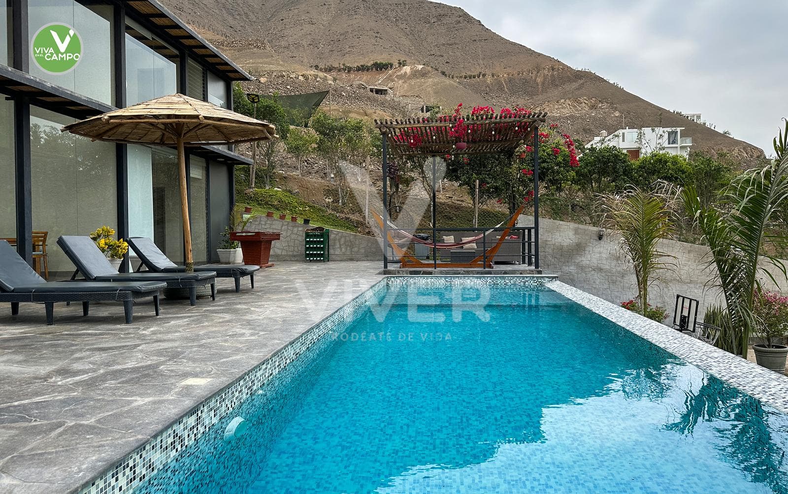 Alquiler de Casa Full Equipada Piscina Temperada, Cine, Gimnasio y Gran Jardín - 2